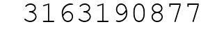 Number 3163190877.