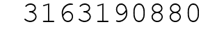 Number 3163190880.