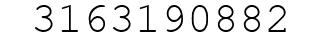 Number 3163190882.