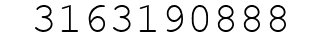 Number 3163190888.