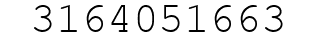Number 3164051663.