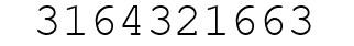 Number 3164321663.