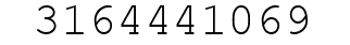 Number 3164441069.