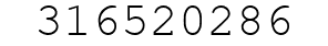 Number 316520286.