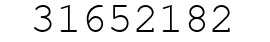 Number 31652182.