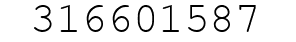 Number 316601587.