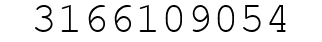 Number 3166109054.