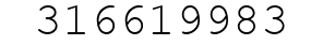 Number 316619983.
