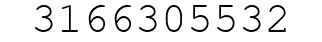 Number 3166305532.