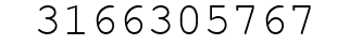 Number 3166305767.