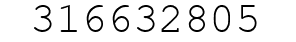 Number 316632805.