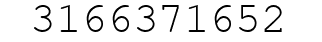 Number 3166371652.