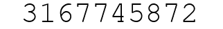 Number 3167745872.