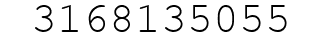 Number 3168135055.