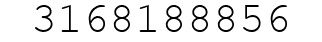 Number 3168188856.