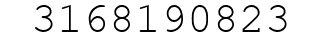 Number 3168190823.