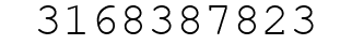 Number 3168387823.