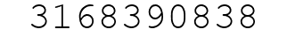 Number 3168390838.