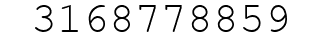 Number 3168778859.