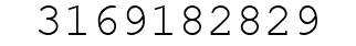 Number 3169182829.