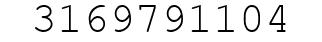 Number 3169791104.