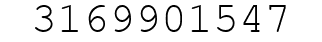 Number 3169901547.