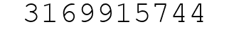 Number 3169915744.