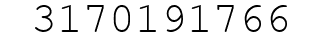 Number 3170191766.