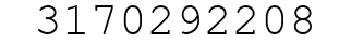 Number 3170292208.