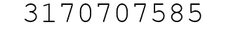 Number 3170707585.