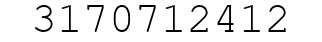 Number 3170712412.