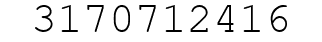 Number 3170712416.