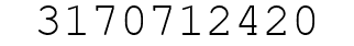 Number 3170712420.