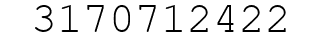 Number 3170712422.