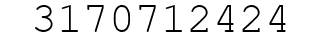 Number 3170712424.