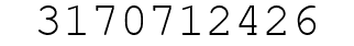 Number 3170712426.