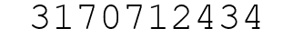 Number 3170712434.