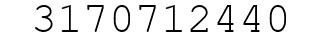 Number 3170712440.