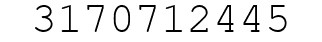 Number 3170712445.
