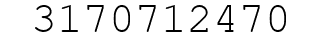 Number 3170712470.