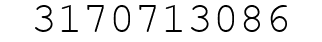 Number 3170713086.