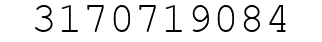Number 3170719084.