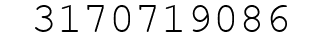 Number 3170719086.