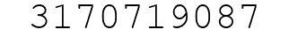 Number 3170719087.