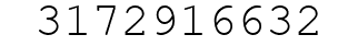 Number 3172916632.