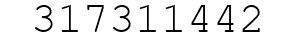 Number 317311442.