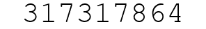 Number 317317864.