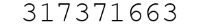 Number 317371663.