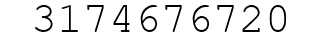 Number 3174676720.