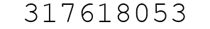 Number 317618053.
